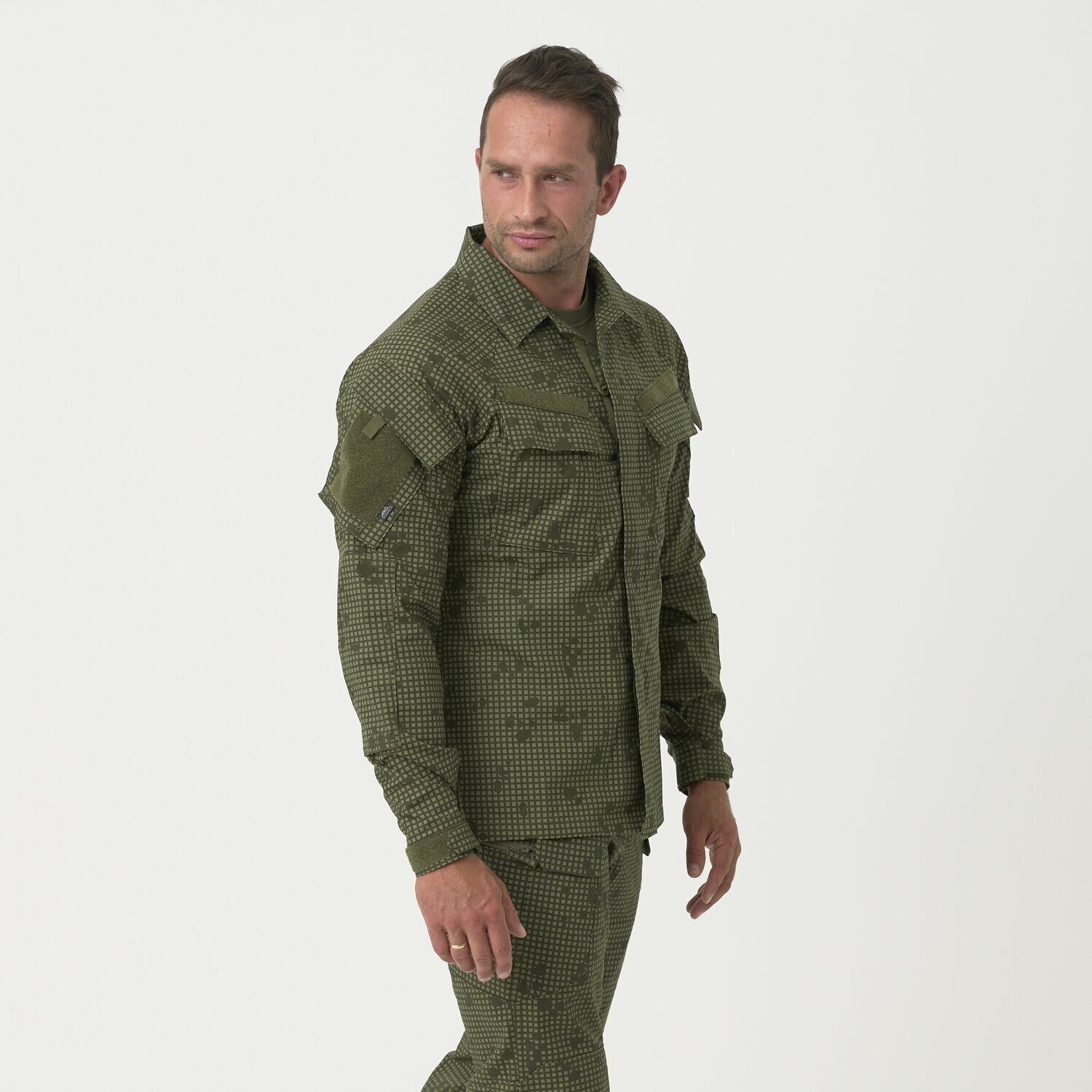 Helikon-Tex RAID Shirt Combat Field Jacket Army DNC Tiger Stripe Rhodesian Camo