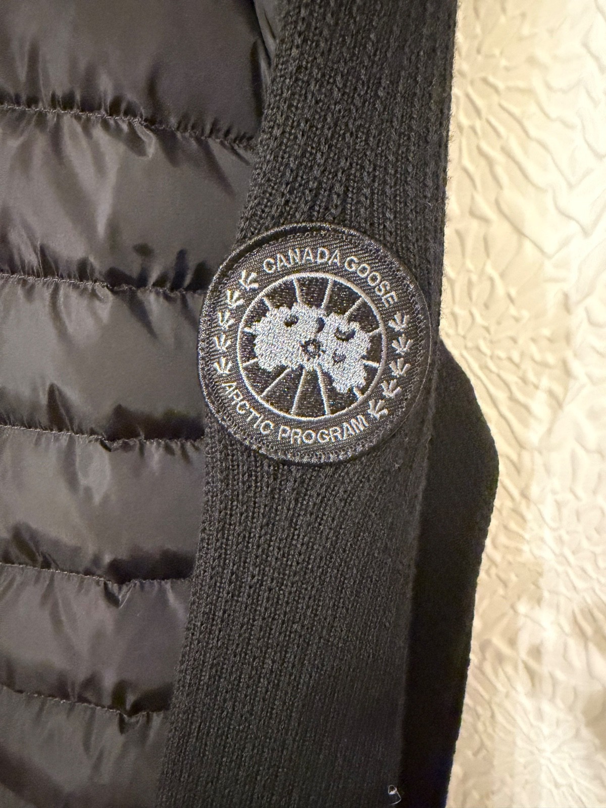 Canada Goose Jacket Men’s Hybridge Down Puffer Black Full Zip