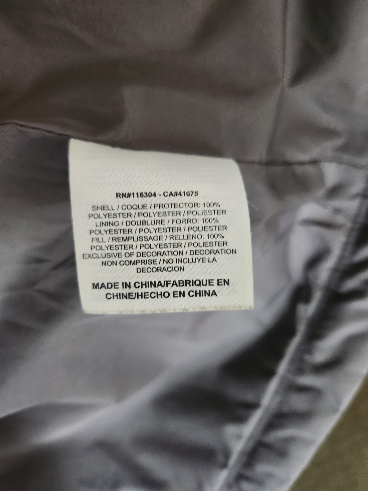Converse winter jacket; size M
