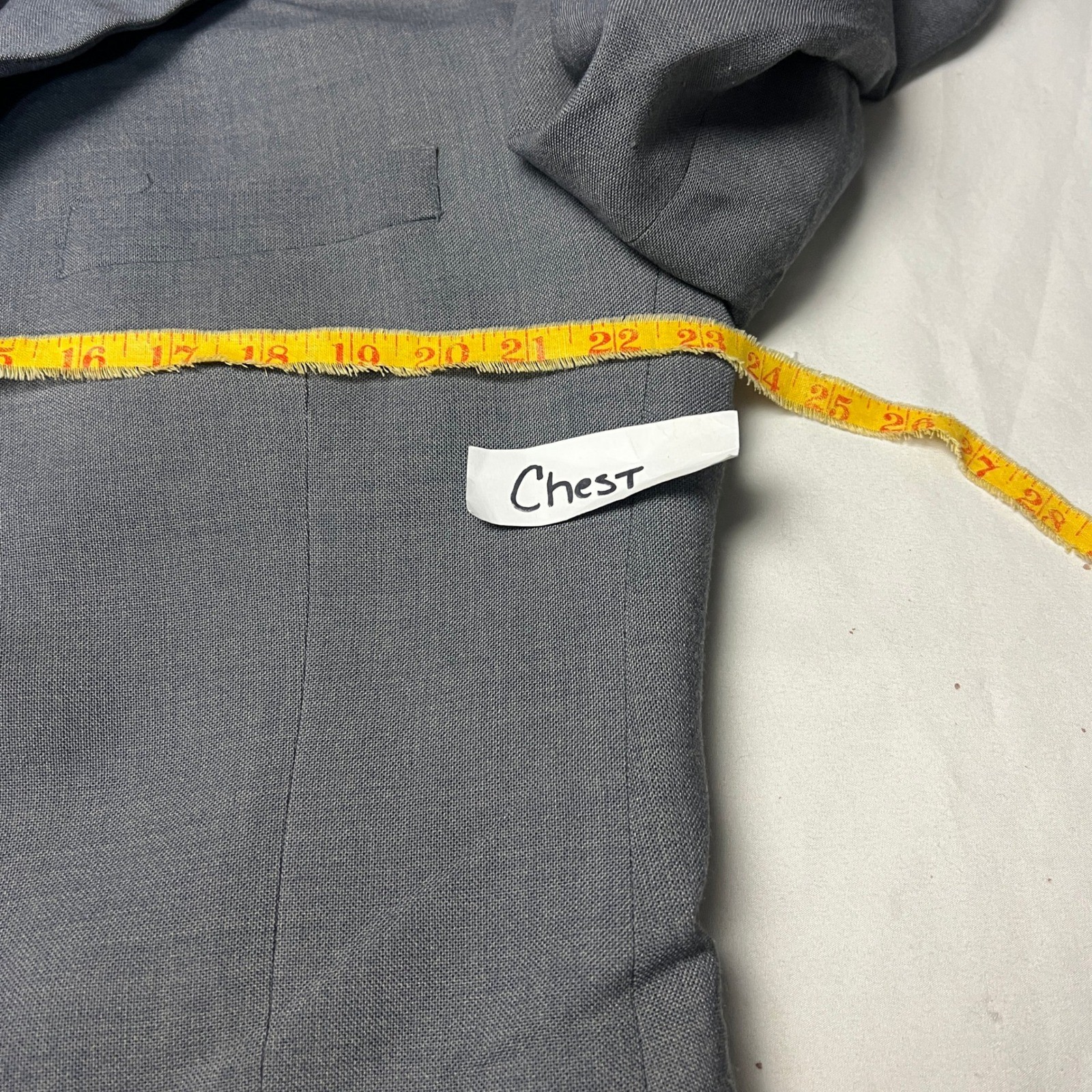 Vtg Nicklaus Dillard’s Mens Gray Two Button Blazer Sport Coat Size 42 Regular
