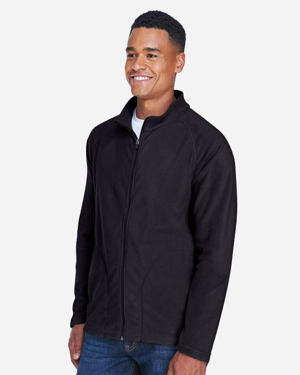 🔥 Team 365 Men Campus Microfleece Zip Jacket side pockets Up To 4XL TT90