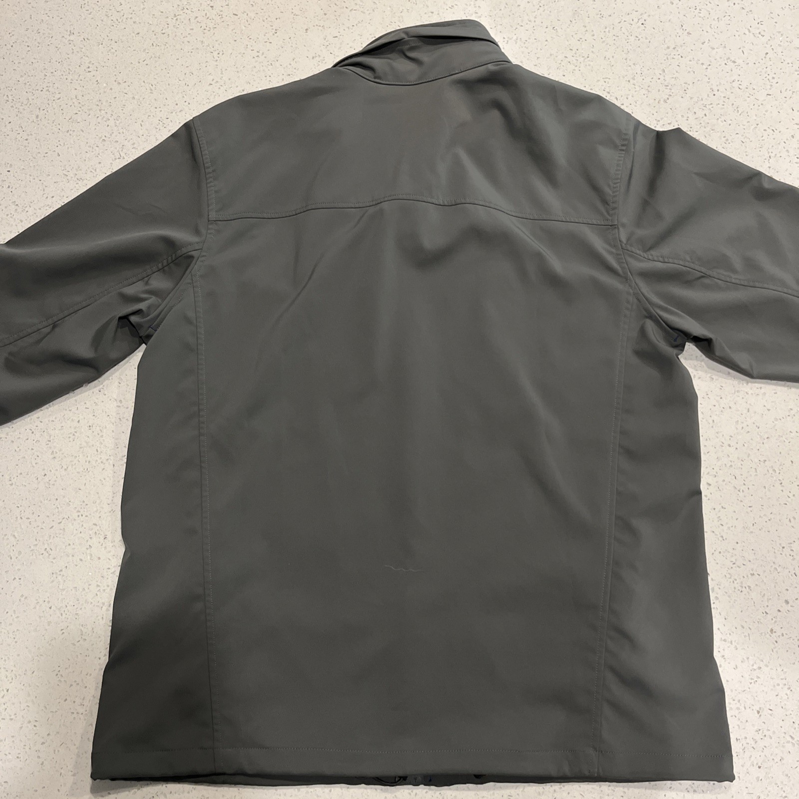 Eddie Bauer Jacket Mens Large Travex Full Zip Nylon Spandex Outdoor Lightweight