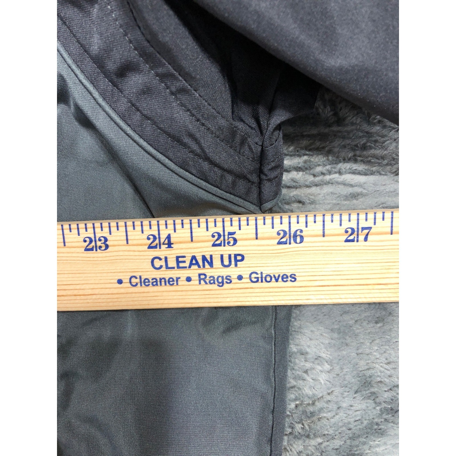 Storm Creek Mens XL Black Hooded Windbreaker Jacket Trenex Advantage Full Zip