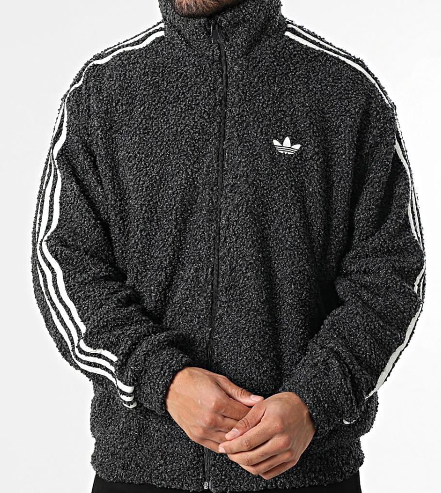 NEW MENS ADIDAS ORIGINALS FIREBIRD BOUCLE JACKET ~SIZE XL #KS5275