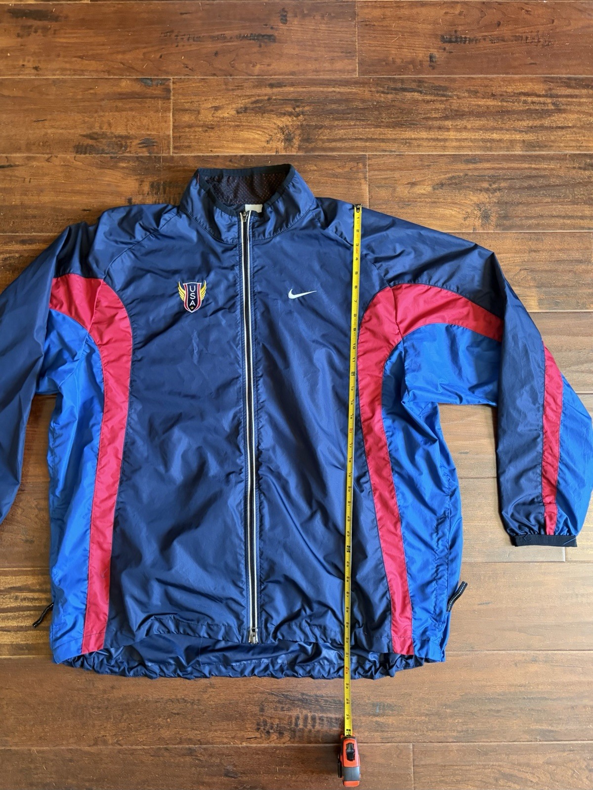 Vintage Nike USA Track & Field Olympics windbreaker size 3XL