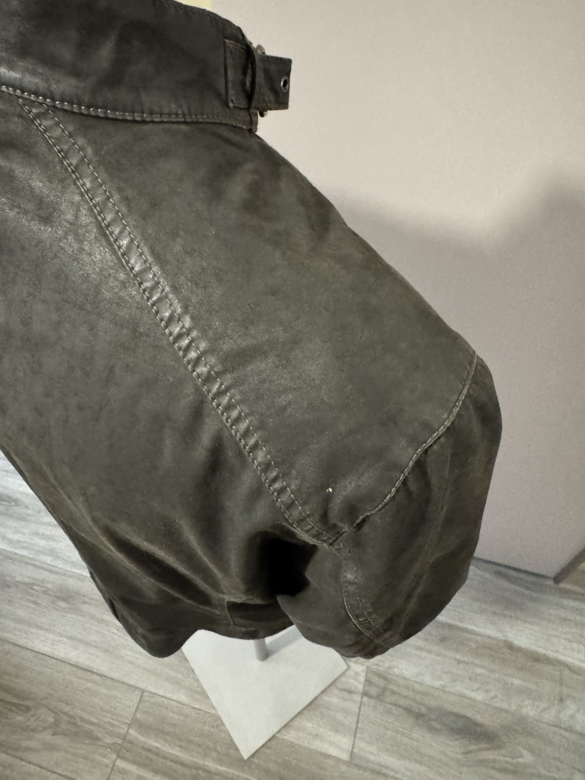 Belstaff V racer, jacket, size 52, good condition, black gray color