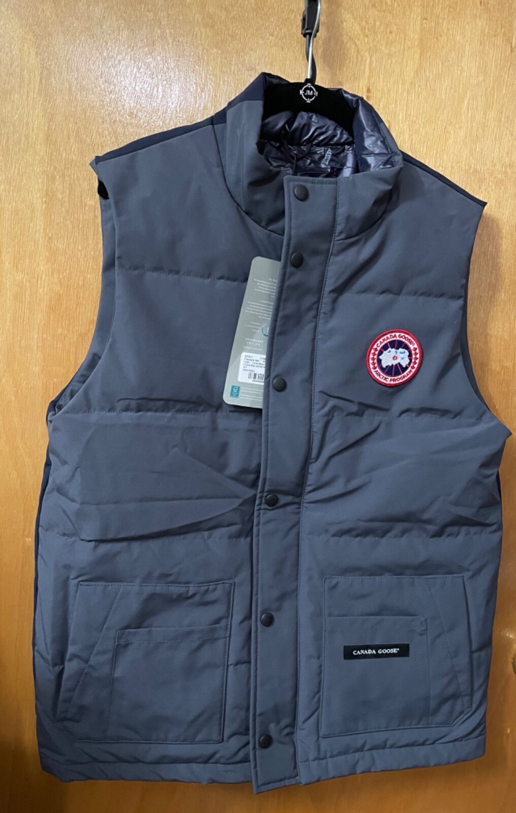 US Seller NEWAuthentic Canda Goose Freestyle Vest Navy Unisex Women M/Men S $650