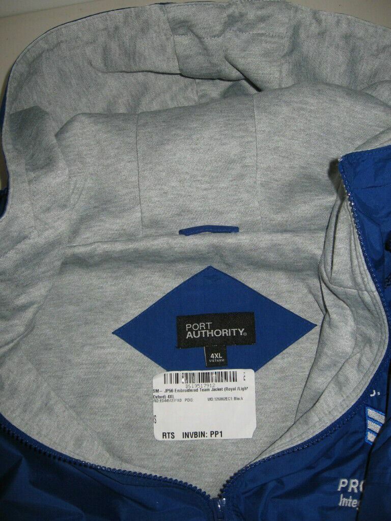 UNITED STATES US AIR FORCE FULL ZIP HOODED JACKET MENS 4XL BLUE NEW with tag