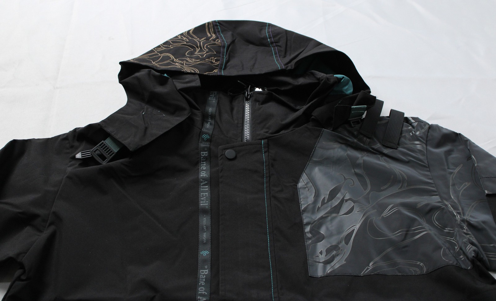 MiHoYo Unisex Adults Xiao Workwear Jacket AP2 Black Multi Large NWT
