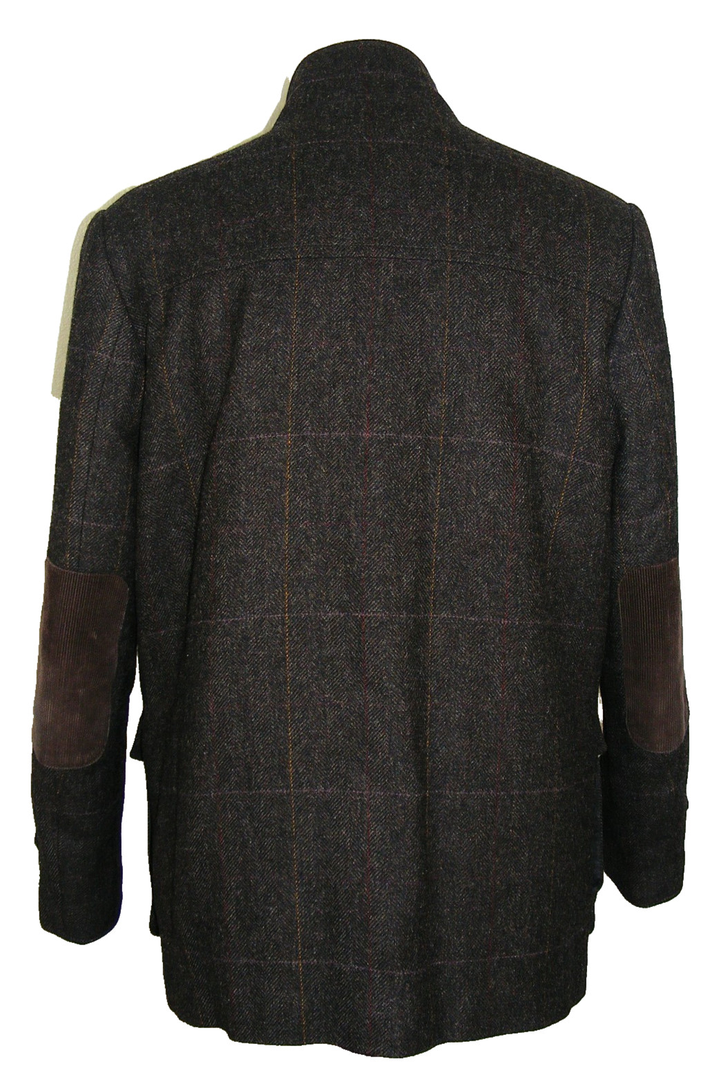 MENS SZ L VINCE CAMUTO TWEED STYLE MOON FABRIC ENGLAND HUNTING SHOOTING COAT