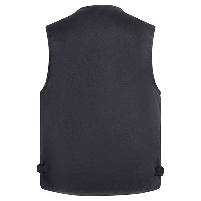 Men’s Vest Outdoor Fishing Vest 10 Pockets Photography Hiking Waistcoat Jacket