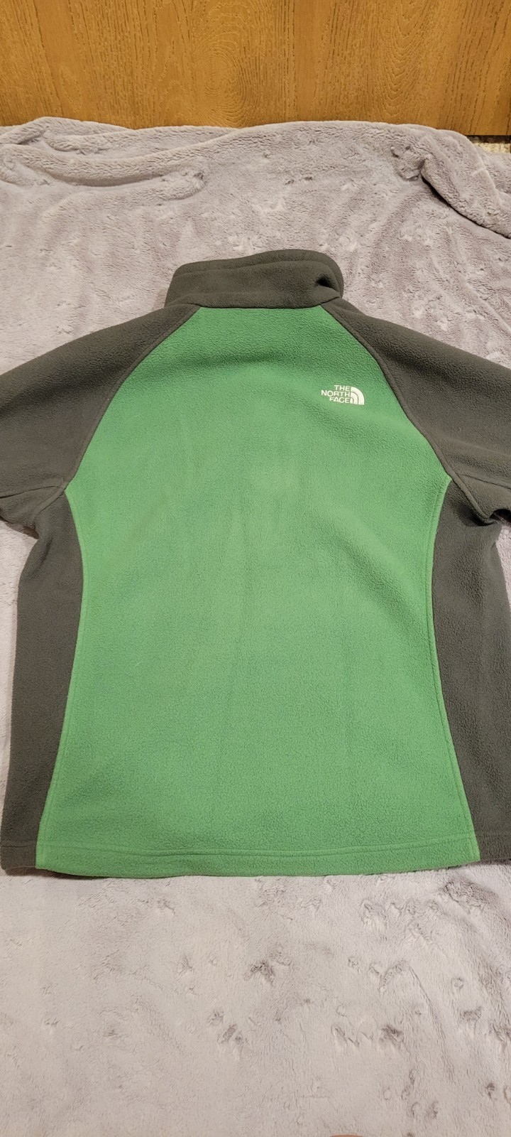 The North Face Green and Gray Fleece Jacket Men’s Size Large Gorpcore Outdoor