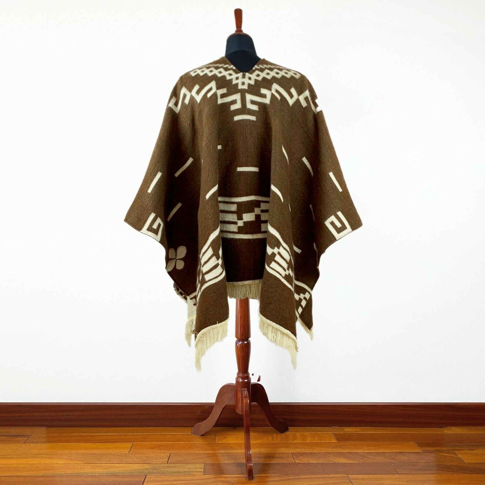 Clint Eastwood Western Cowboy Poncho Serape replica handmade of Alpaca wool