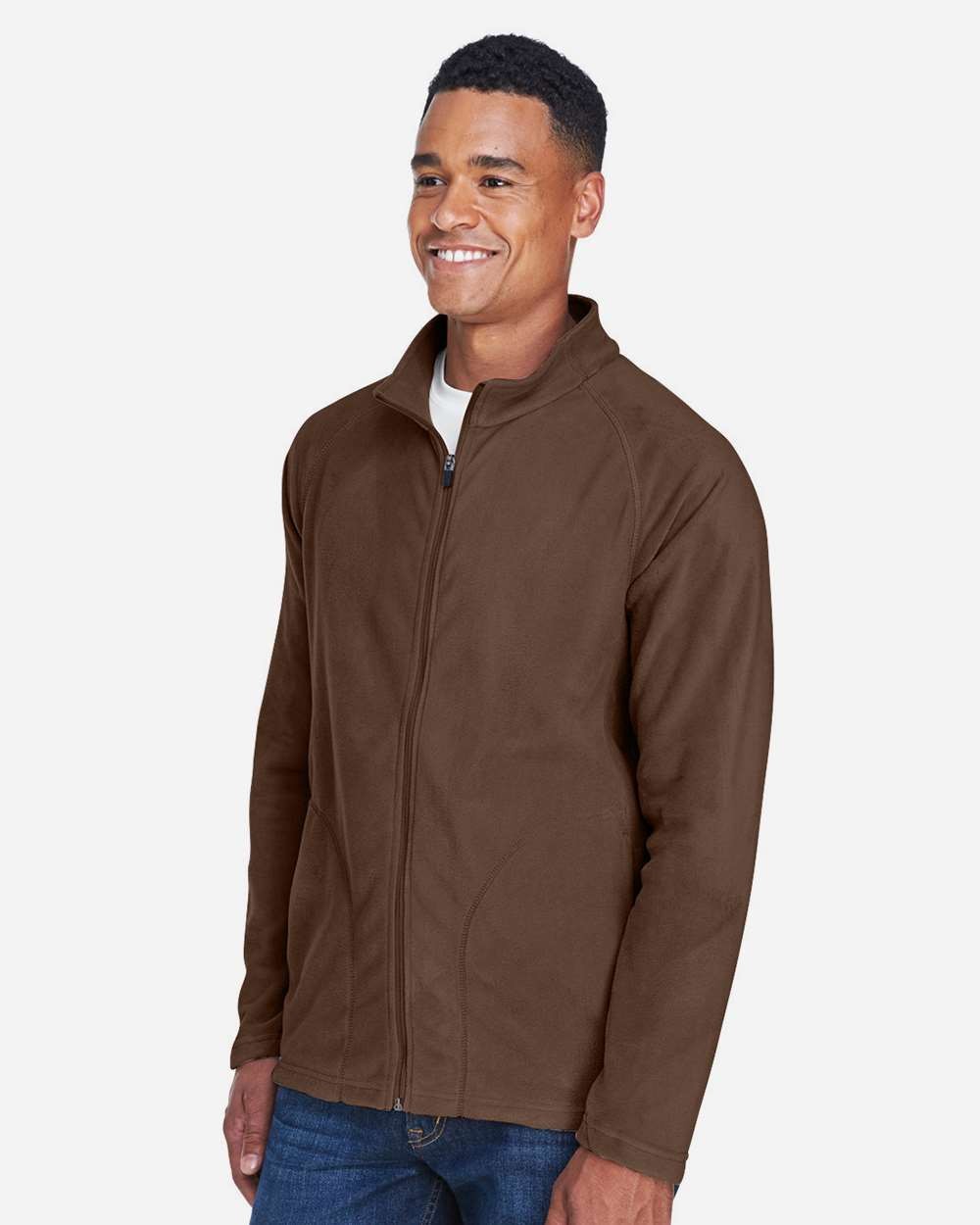 🔥 Team 365 Men Campus Microfleece Zip Jacket side pockets Up To 4XL TT90