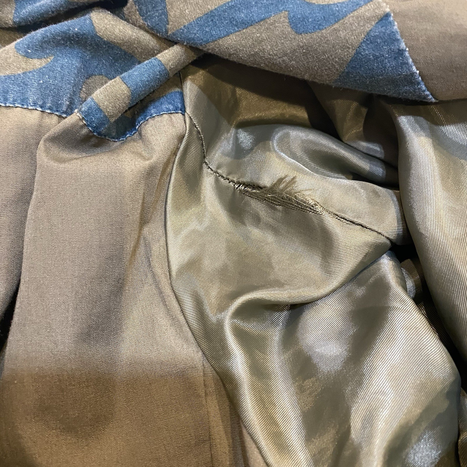 Jimi Hendrix Inspired Military Jacket Green Sz Small “Are You Experienced?” RARE