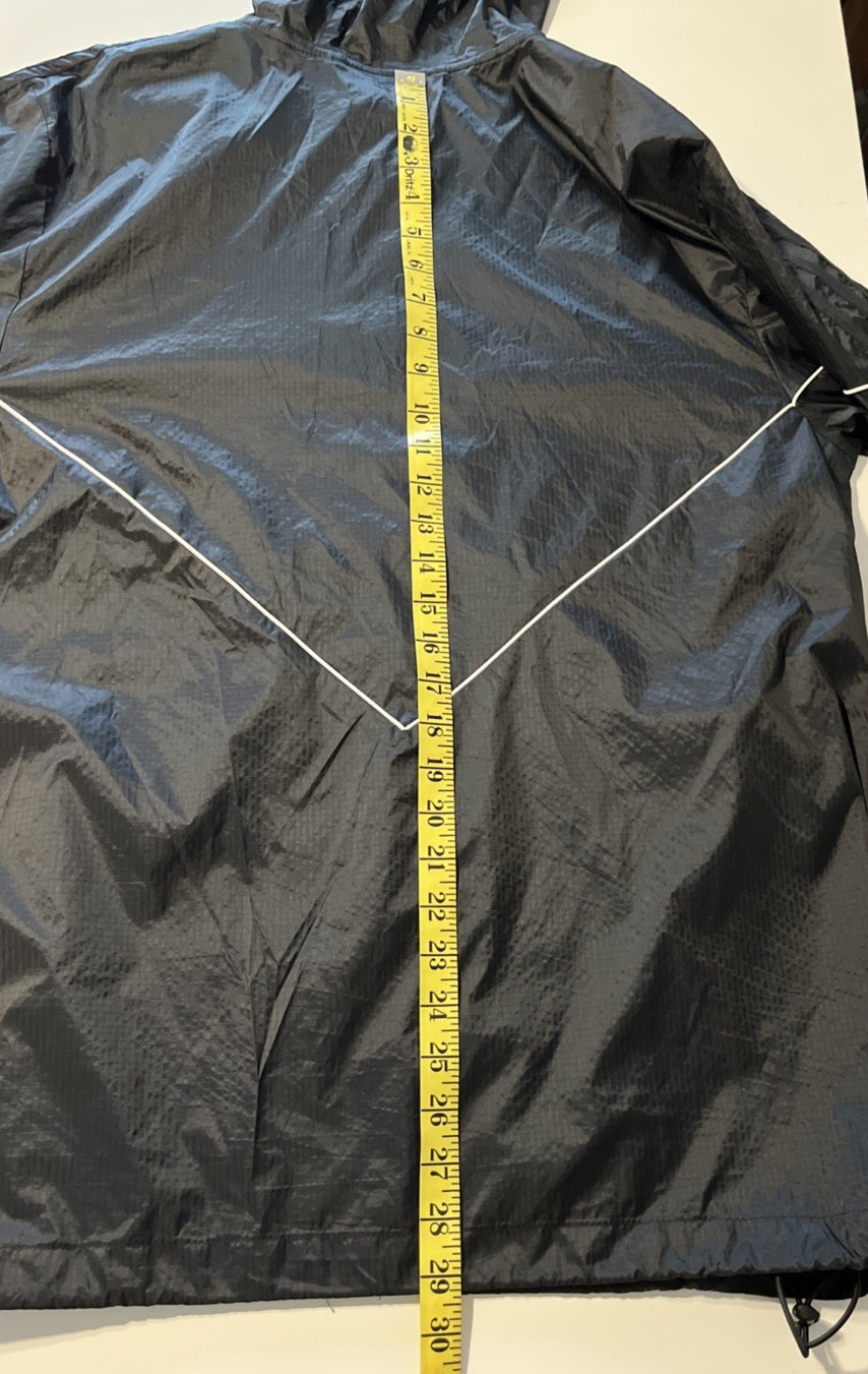 adidas Originals Skateboarding Windbreaker Men’s M Black Full Zip Hood