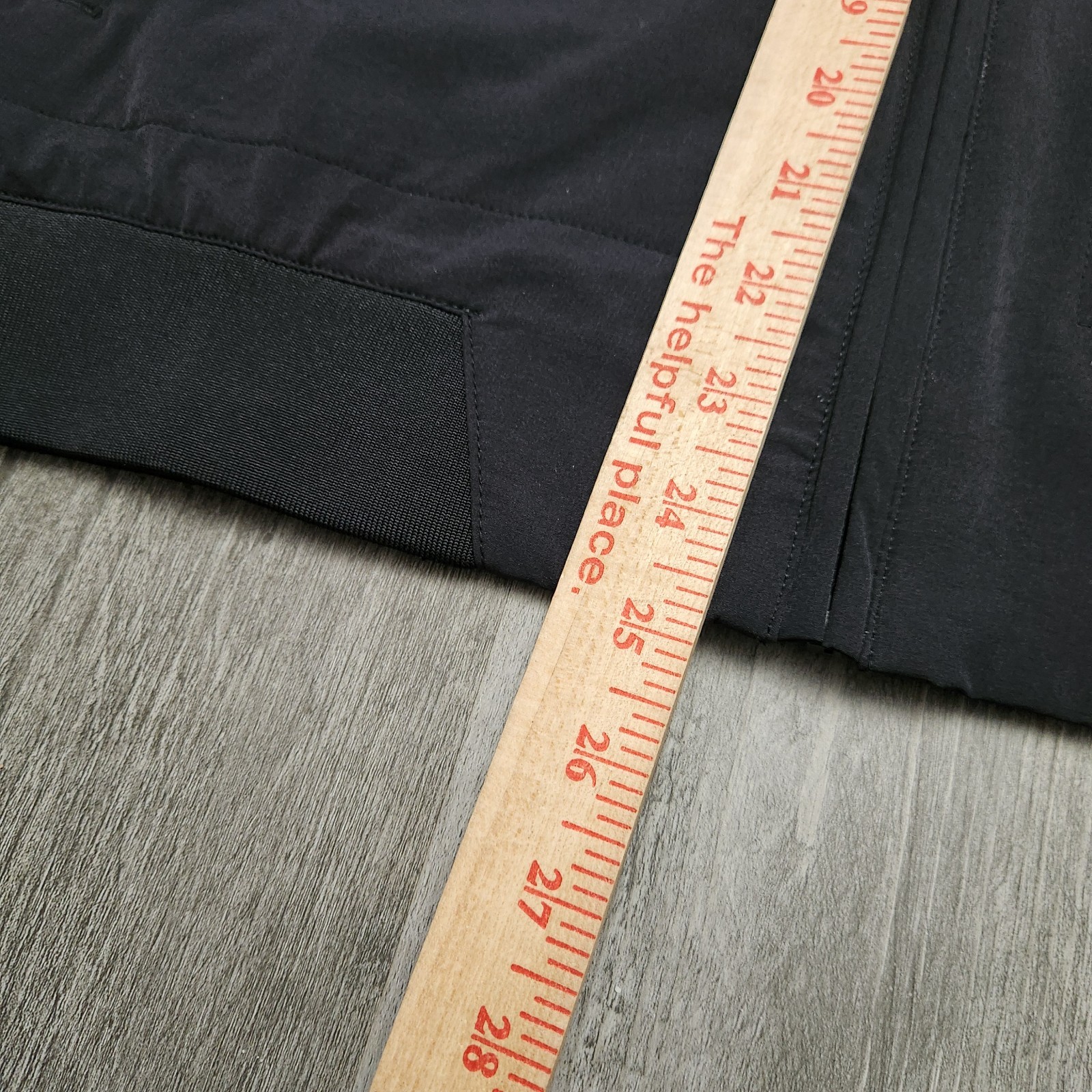 Legends Jacket Men Medium Carson Bomber Coat Black Spandex Stretch Full Zip