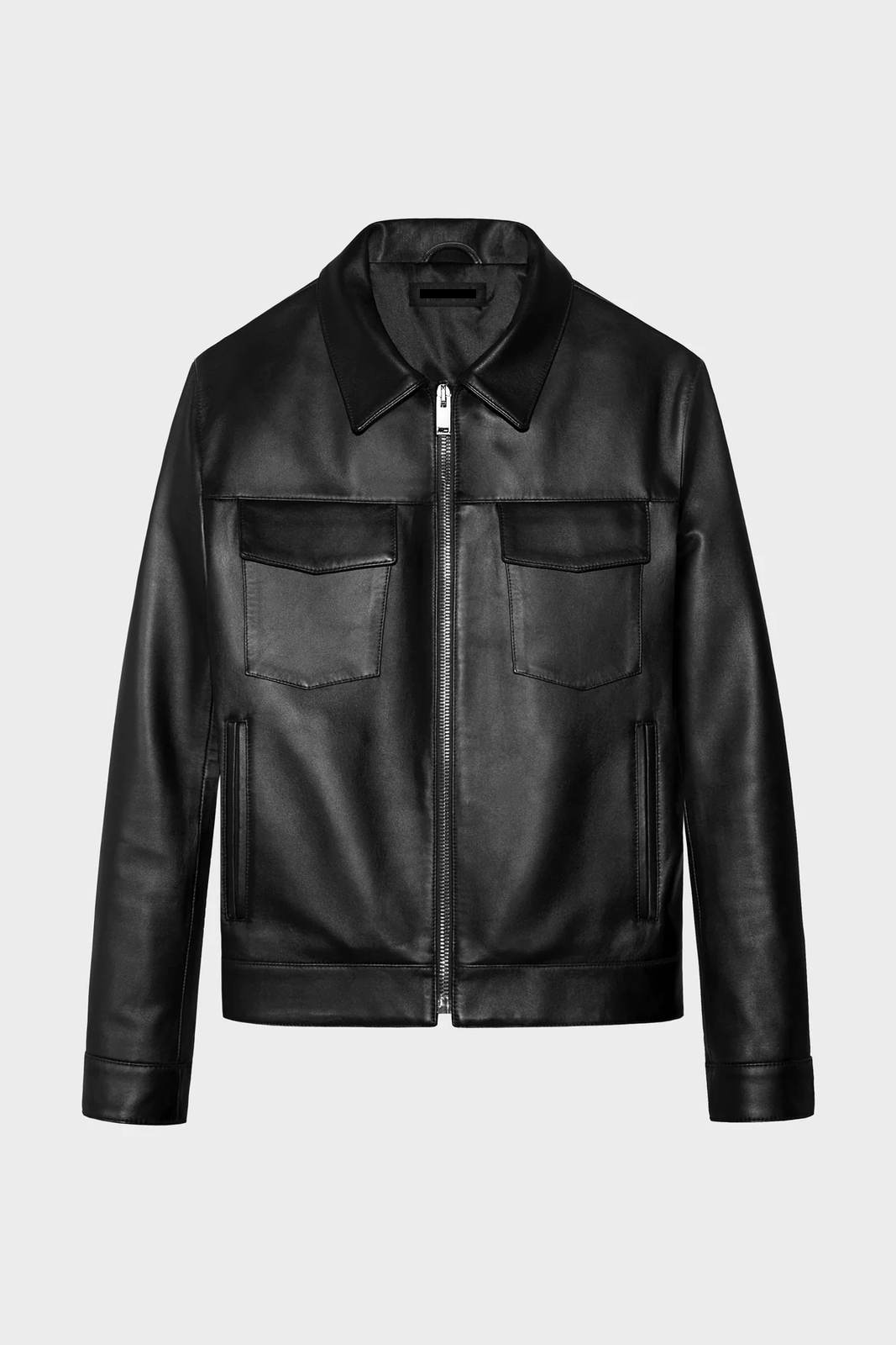 Men’s Black Bomber Jacket Pure Custom Made S M L XL XXL 3XL 4XL