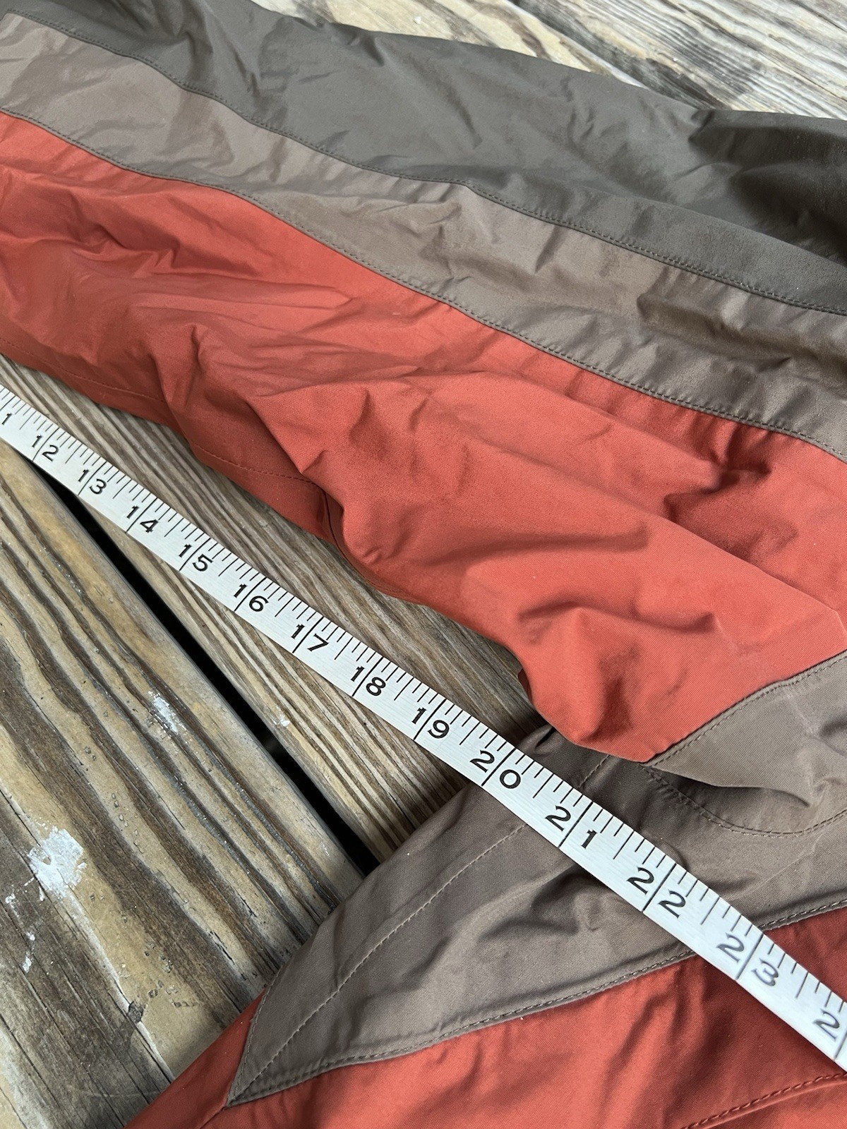 Vintage The North Face Hyvent Full Zip Outdoor Jacket XL Gorpcore Style Orange