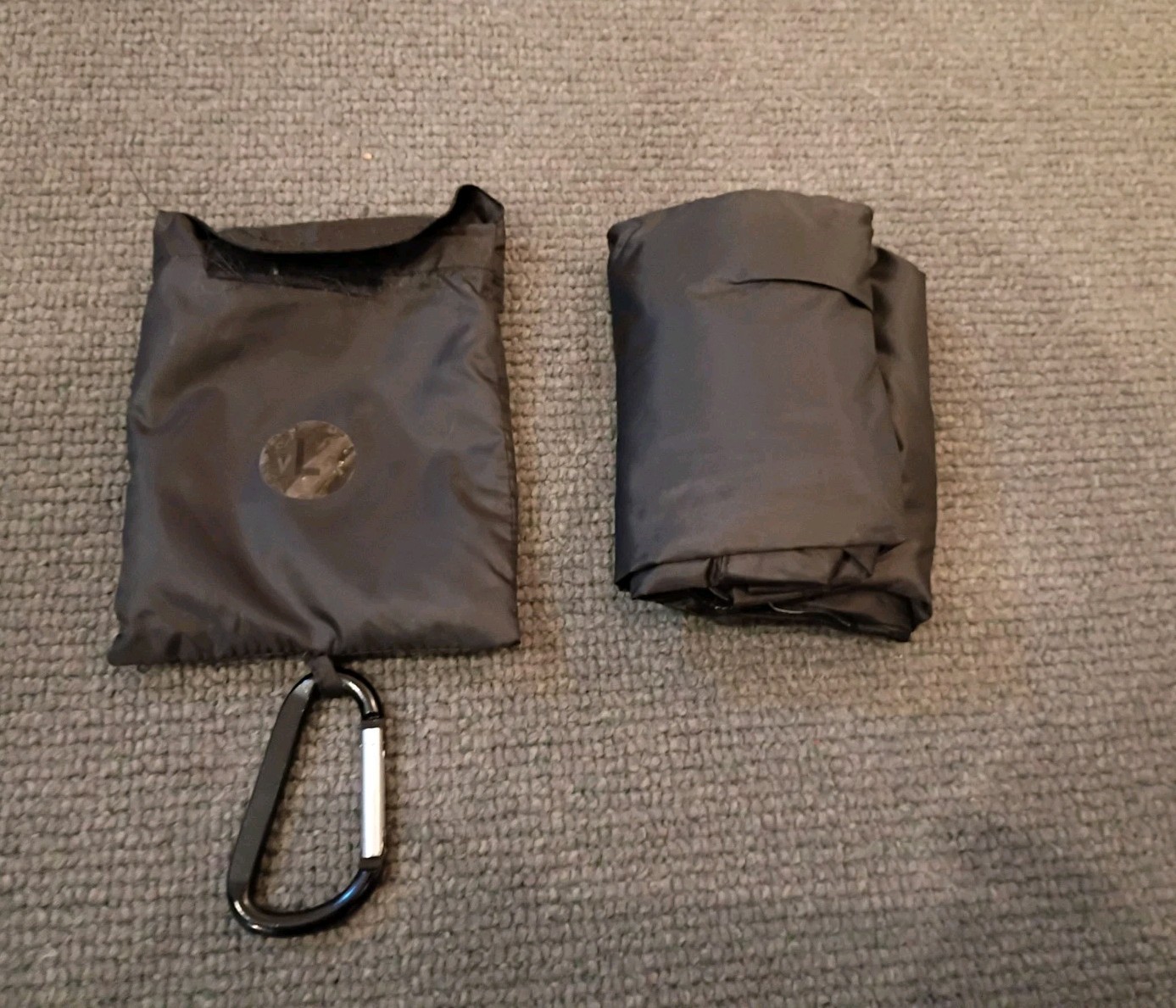 Rain Jacket Unisex All Sizes Black Waterproof Lined Pockets S M L X XL XXL Pouch