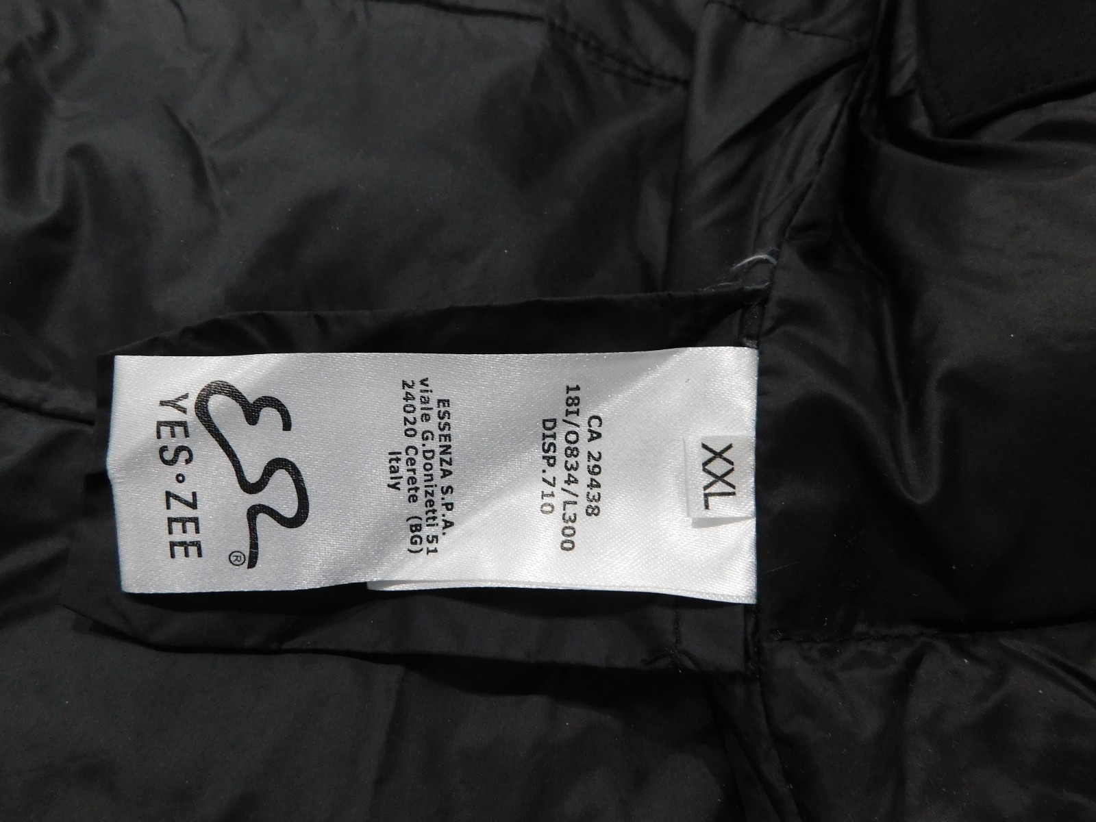 Yes-Zee men hooded quilt padd Jacket/Coat. New w/ tag, size 2XL. Fit US L-XL.