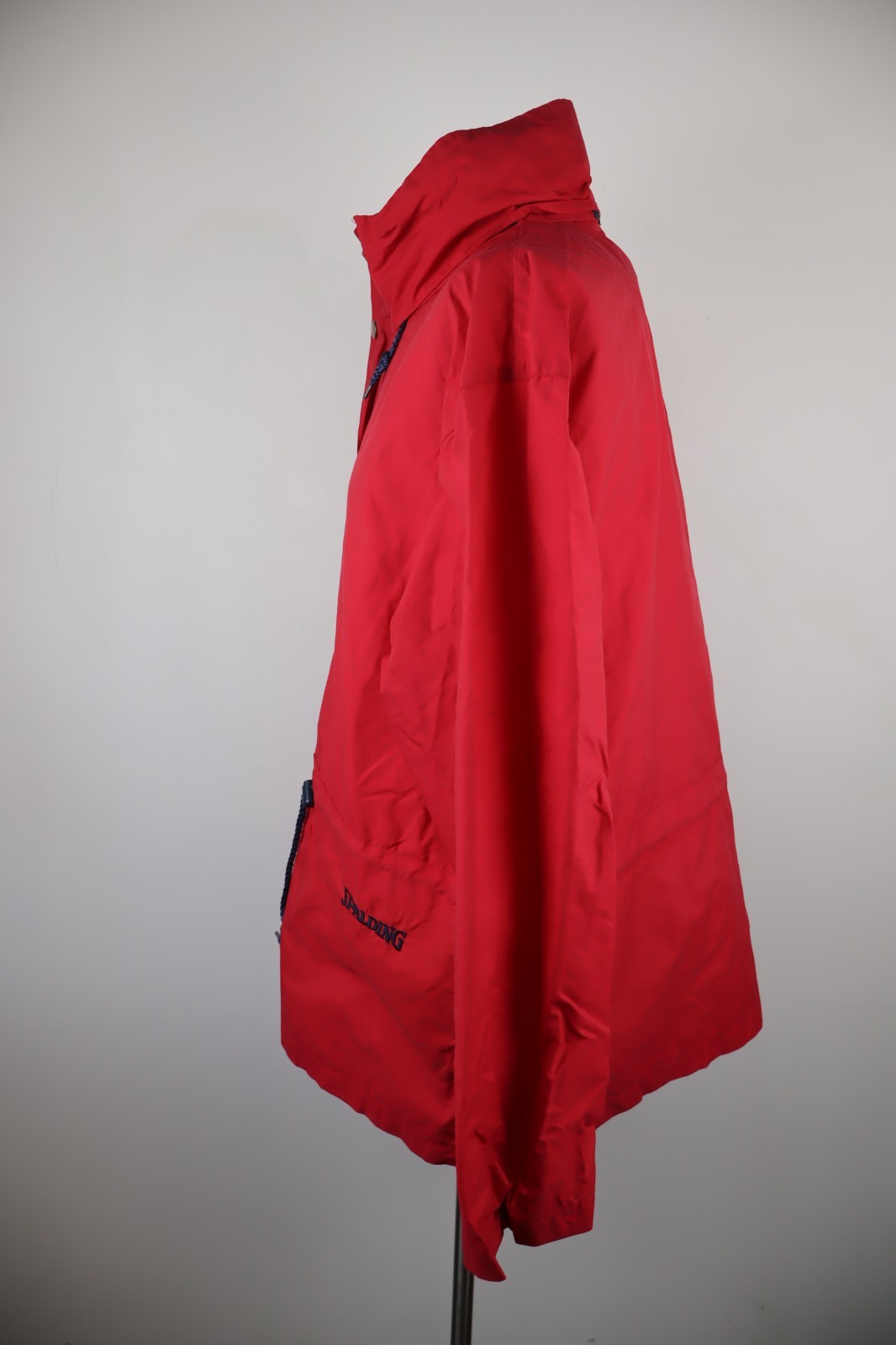 SPALDING LONG JACKET JACKET MENS SIZE 2XL MAN CASUAL VINTAGE JACKET ZIPPER