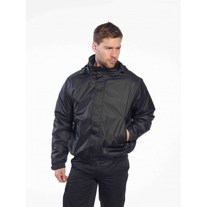 PORTWEST Men’s Calais Fully lined Padded Bomber Waterproof Jacket S503 UK Seller