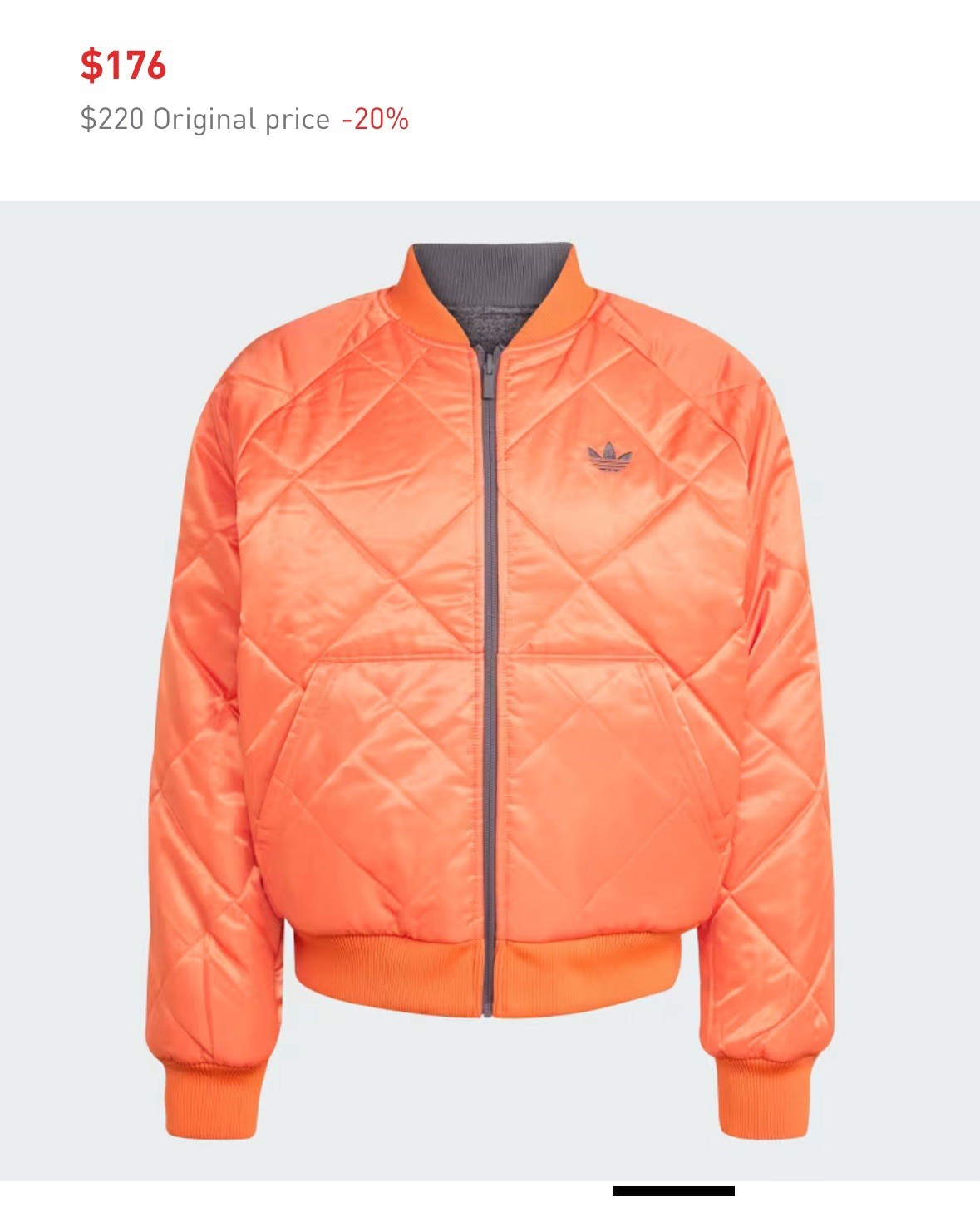 adidas Superstar Originals Shoebox Reversible Bomber Jacket AJ6993 XL