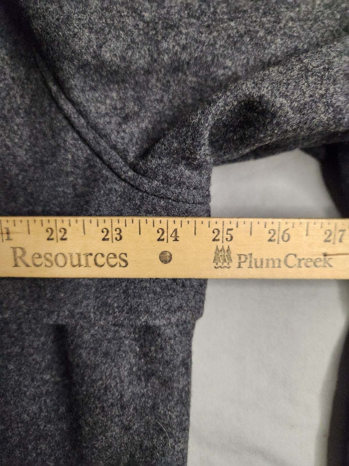 Vintage 80s Pendleton Wool Flannel Lined Bomber Jacket Mens Size Large Gray USA