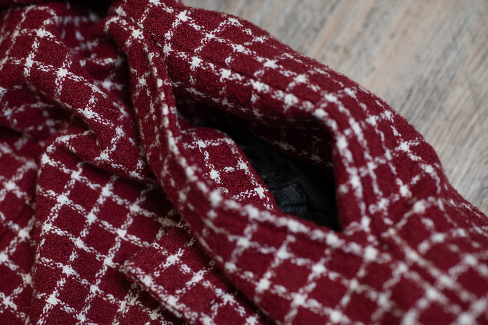 AMIRI Boucle Padded Overshirt Deep Red Men’s XXL 2XL Jacket Italy