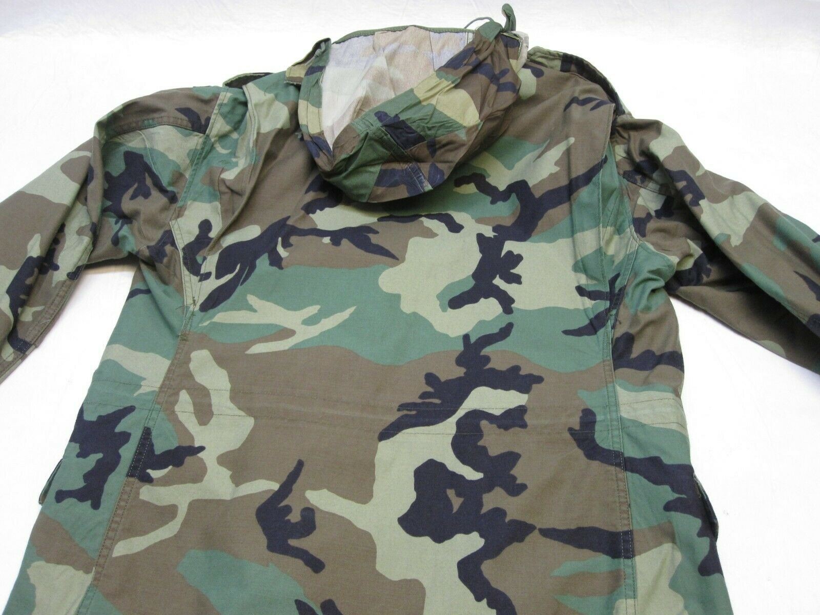 US MILITARY MEN’S WINTER CAMOUFLAGE WOODLAND FIELD JACKET M-65 COAT ARMY CAMO