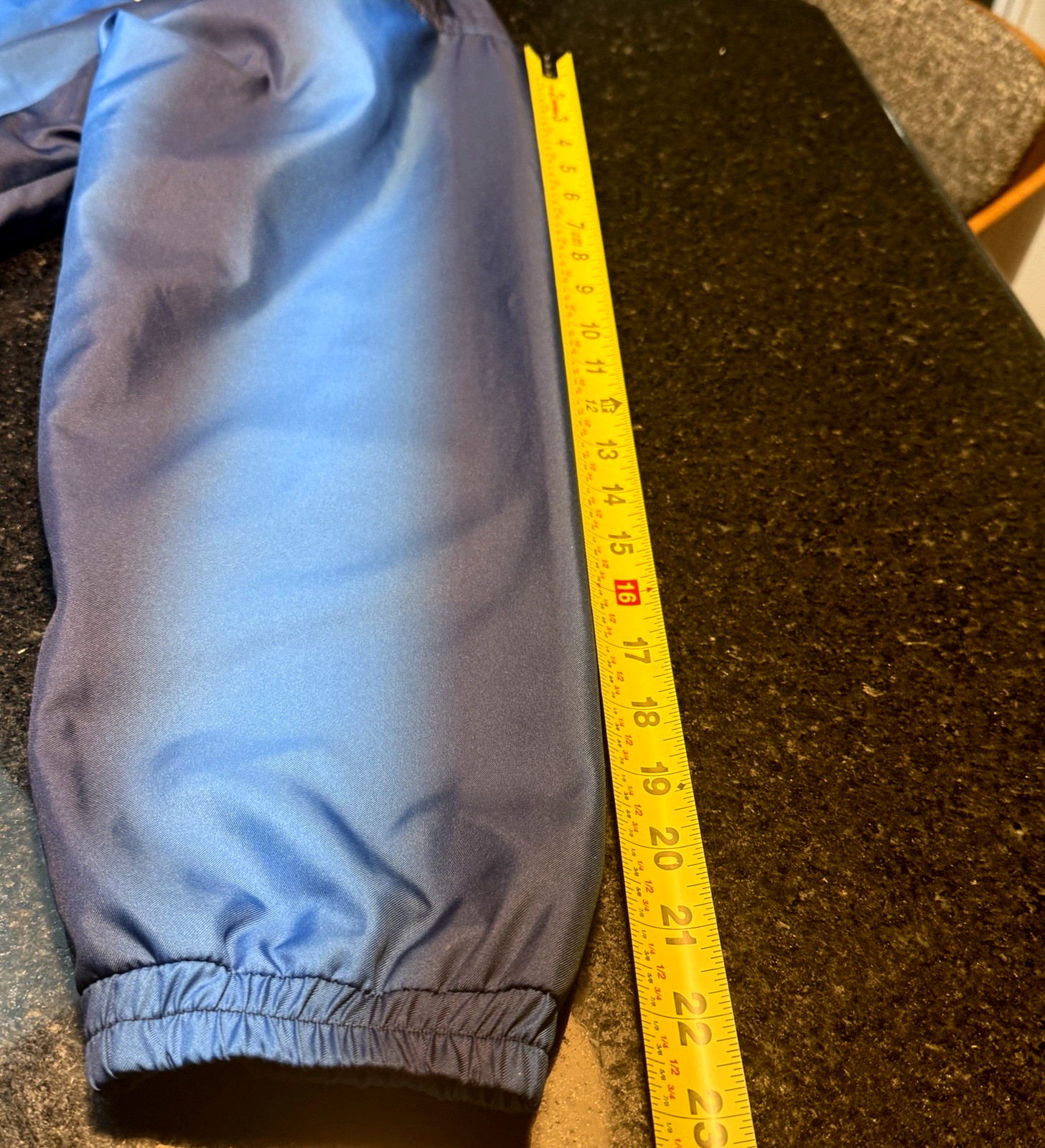 LE PERE Italy Mens Jacket Ombre Blue and Navy NWOT Ret. $550