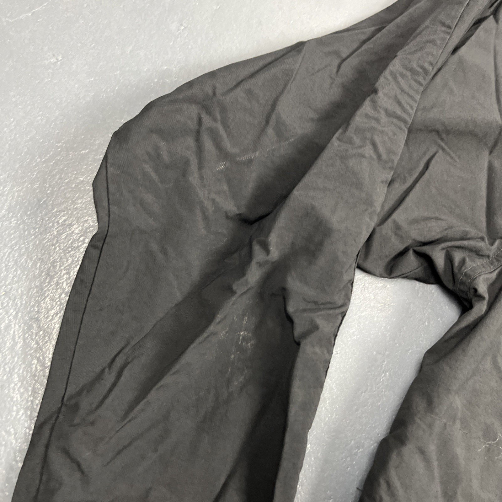 Vintage 90s Y2K Nike Golf Pullover Windbreaker Black Large Pockets VTG Sports