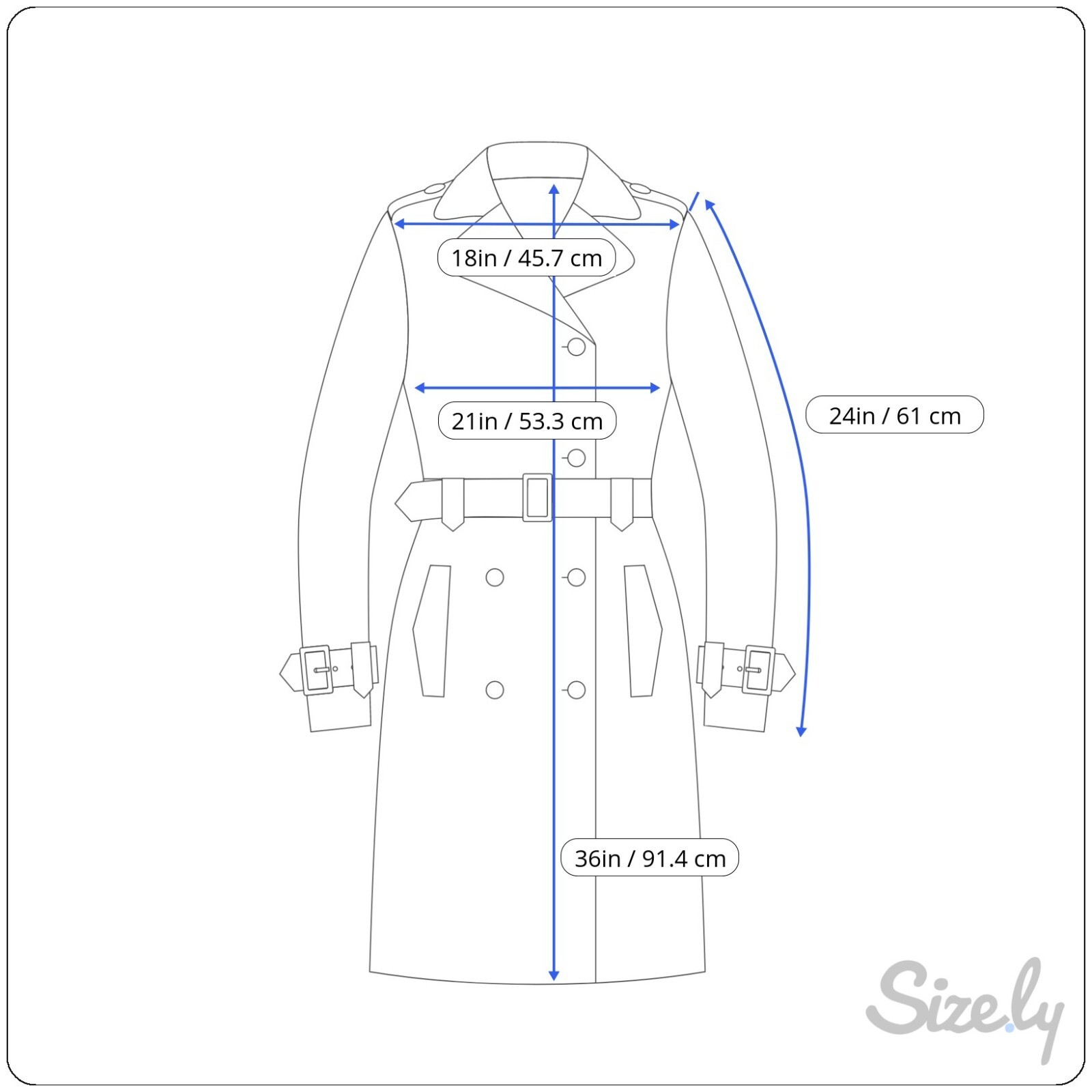 John Varvatos Modern Lightweight Trench Coat in Brown Size Small 100% Cotton