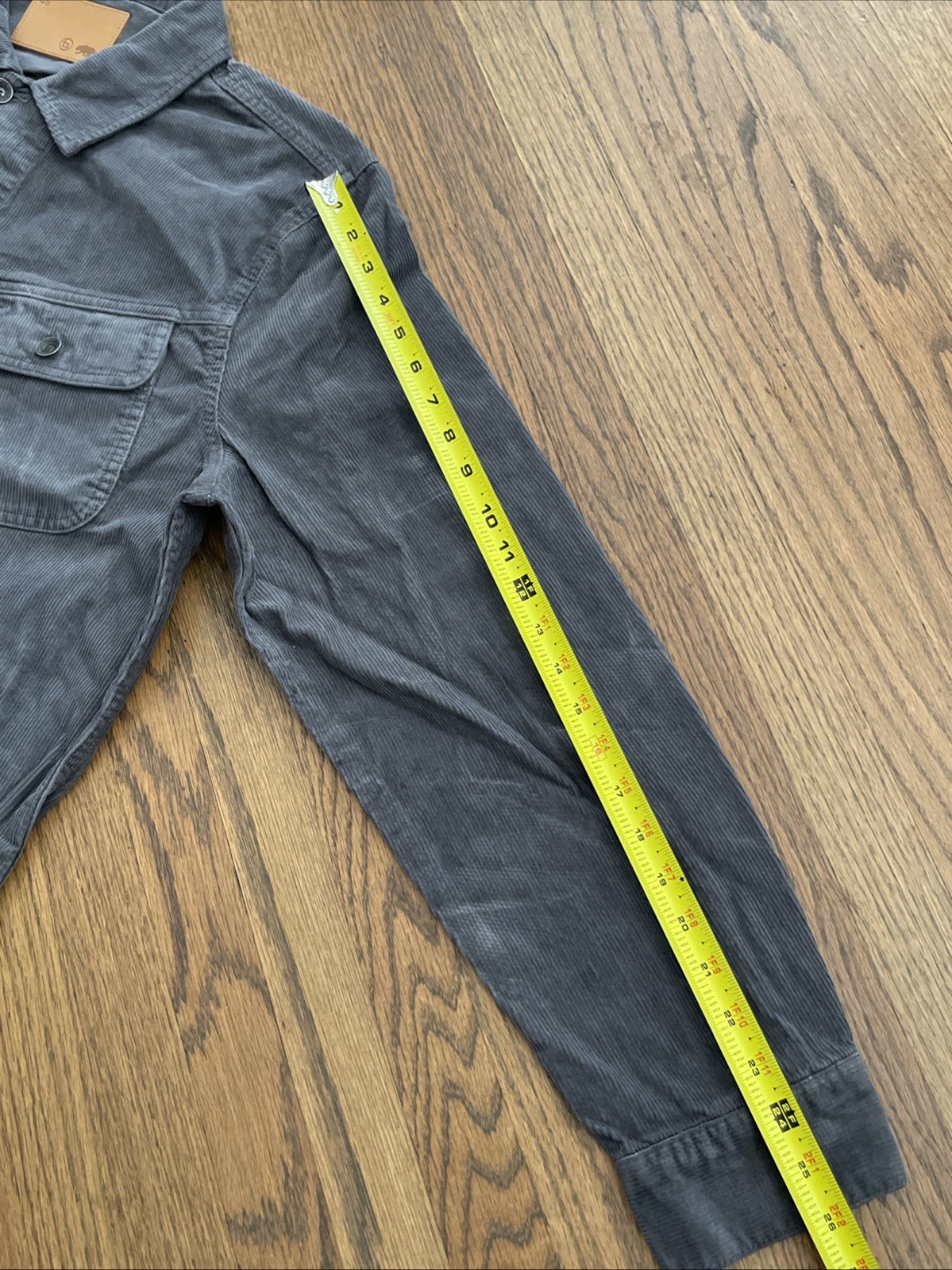 TAYLOR STITCH The Long Haul Jacket in Shale Cord Gray Mens XXL 46 NWT msrp $198