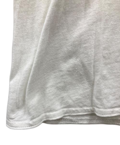 CELERI Women’s White Cotton Puff T-Shirt, Relaxed Fit, Short Sleeve