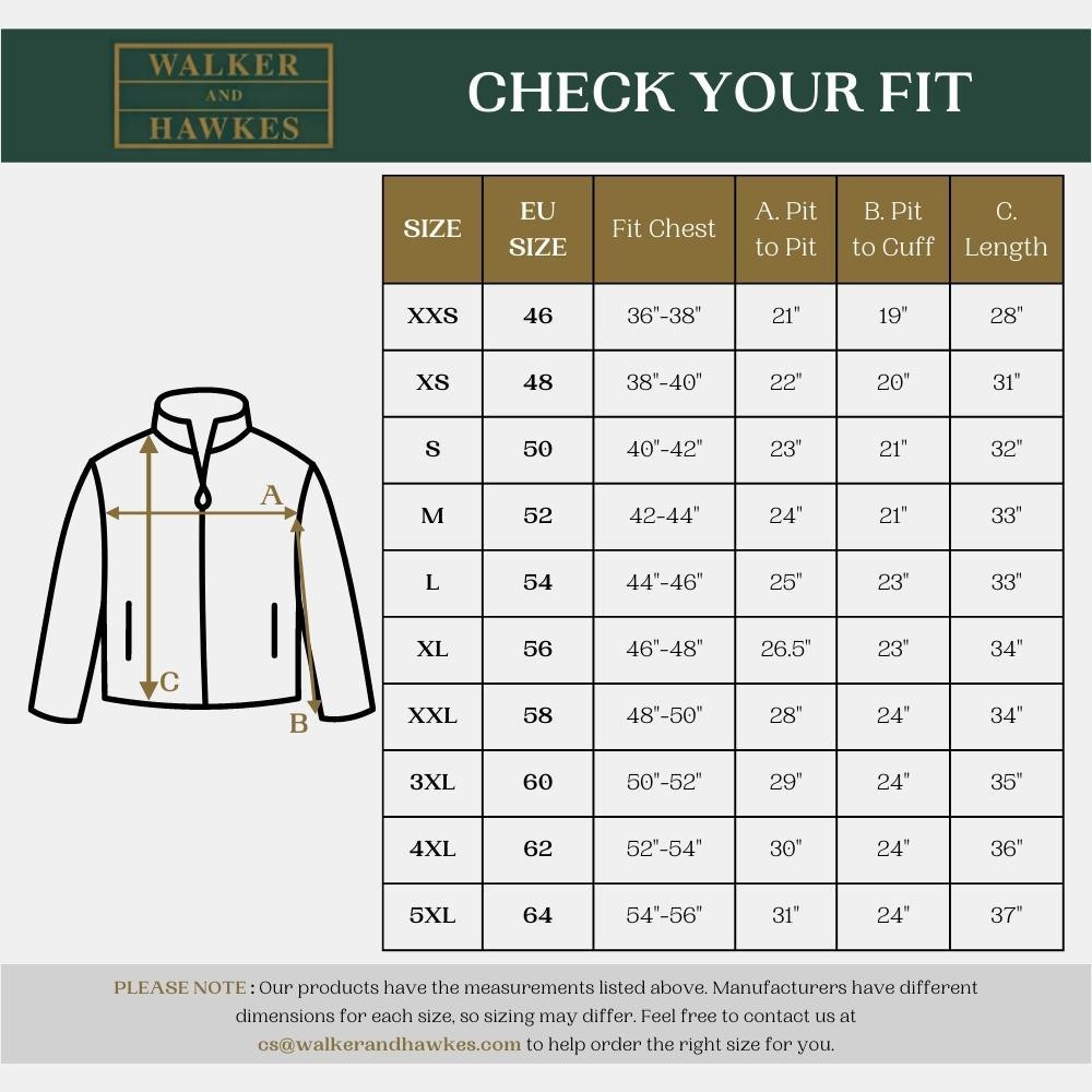 Walker and Hawkes – Men’s Derby Tweed Barlaston Shooting Jacket