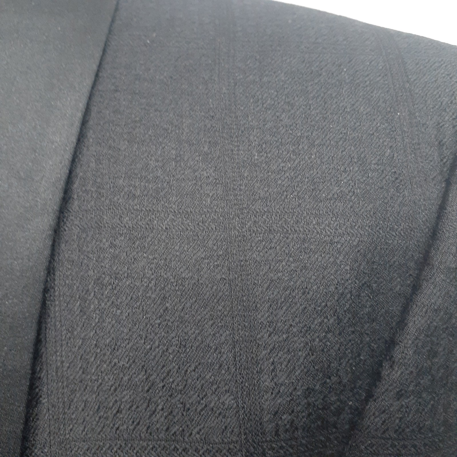 Ermenegildo Zegna 42 Short 1 Button Black Silk Dinner tuxedo jacket Shawl Collar