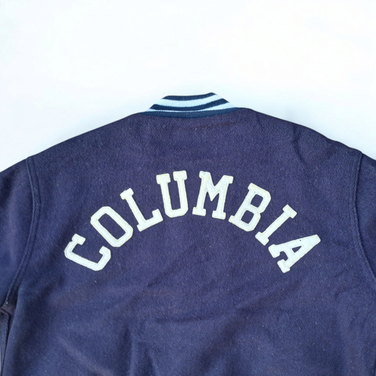 Vintage 70 Wool Varsity Columbia College Jacket Size M Very Comfortable