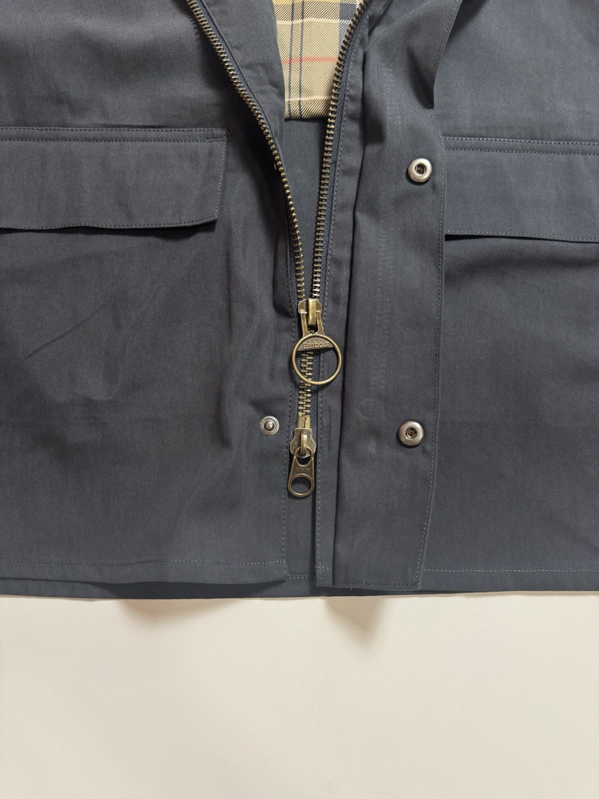 Barbour Spey Casual Summer Blouson Cropped Lightweight Size L