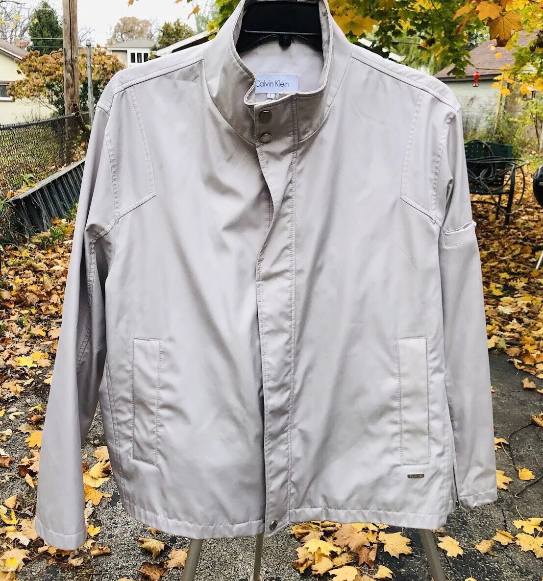 Calvin Klein men’s jacket size large professional dry clean only