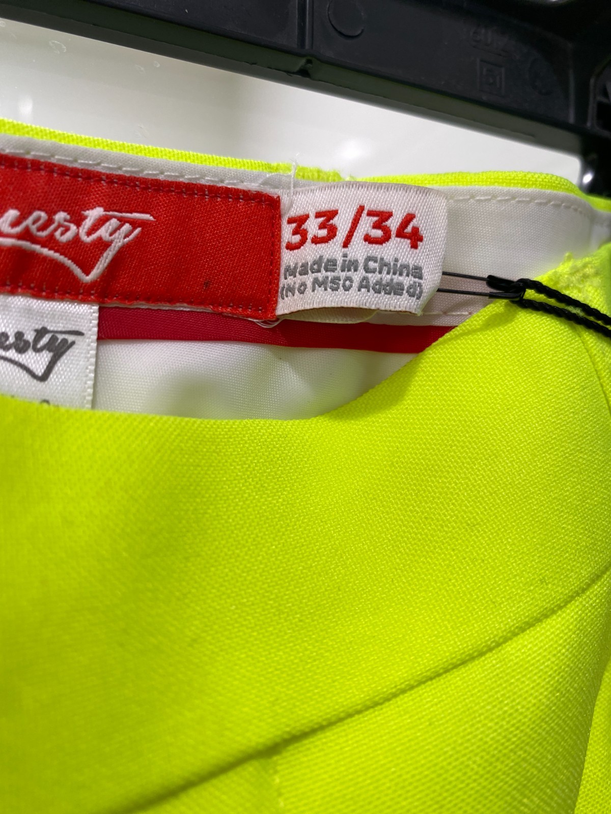 NEW SOLD OUT SHINESTY NEON yellow “STAY WEIRD & SHINE ON” MENS SUIT 44 Pant33/34