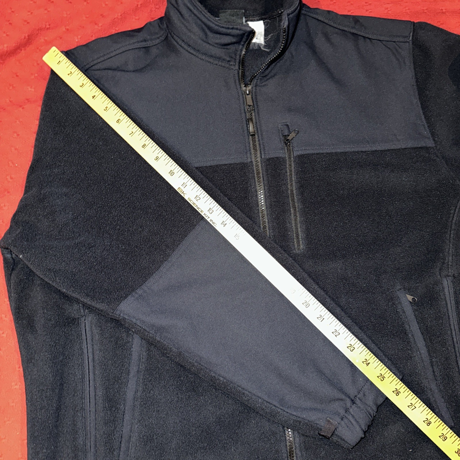 Blauer 4650 Fleece Duty Jacket Mens L Regular Black EMS Police Fire Tactical USA