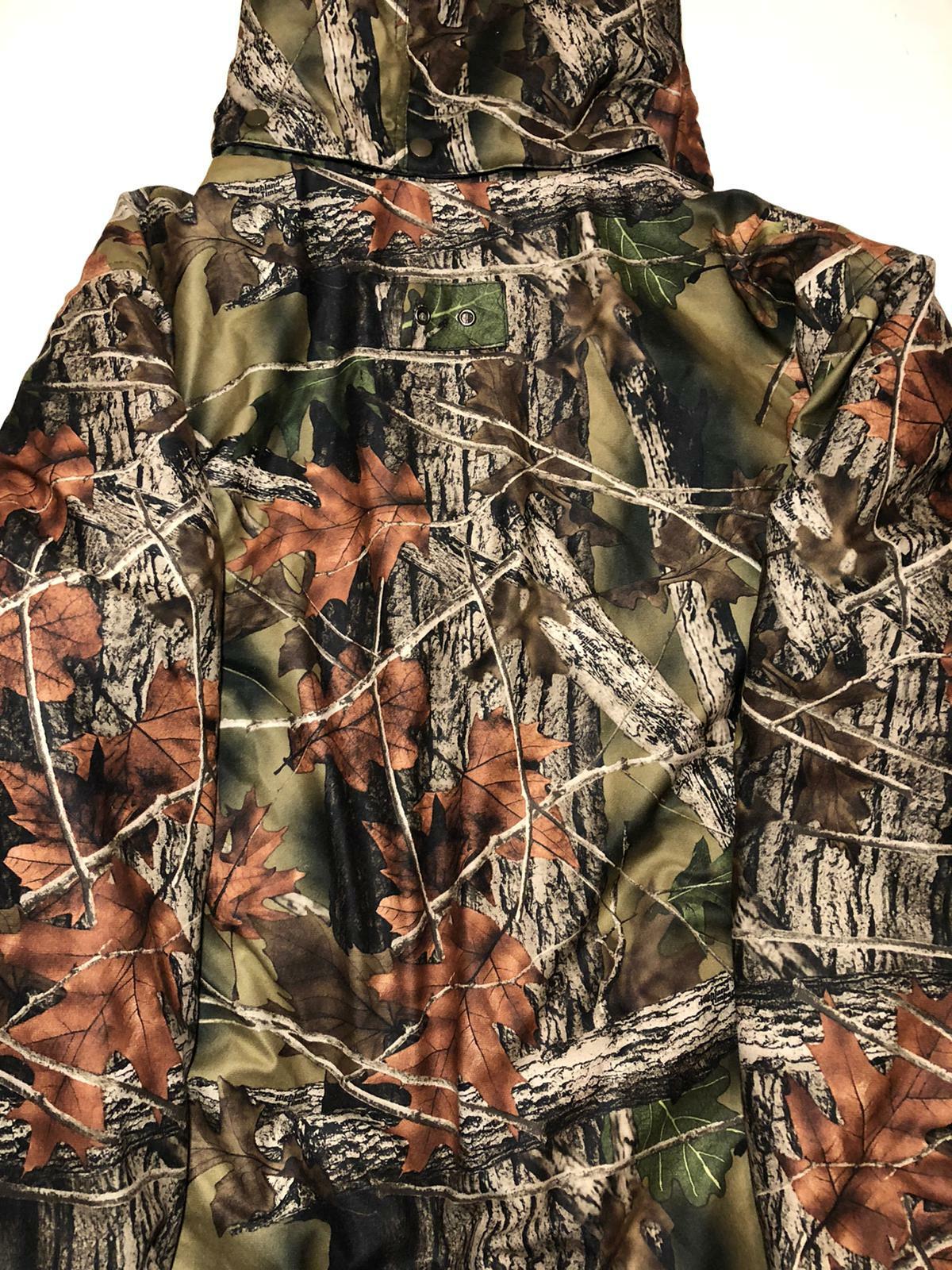 TrailCrest Men’s Hoodie Camo Camouflage Rain Jacket Coat Outdoor Hunt Sport M-2X