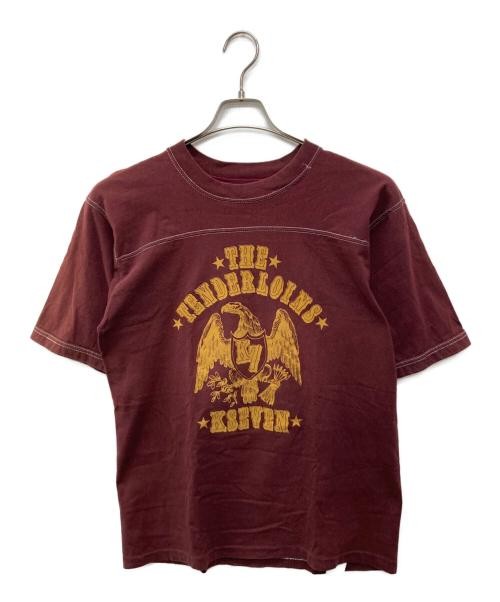 TENDERLOIN Eagle Football T-Shirt Men’s Brown Cotton M Casual Active