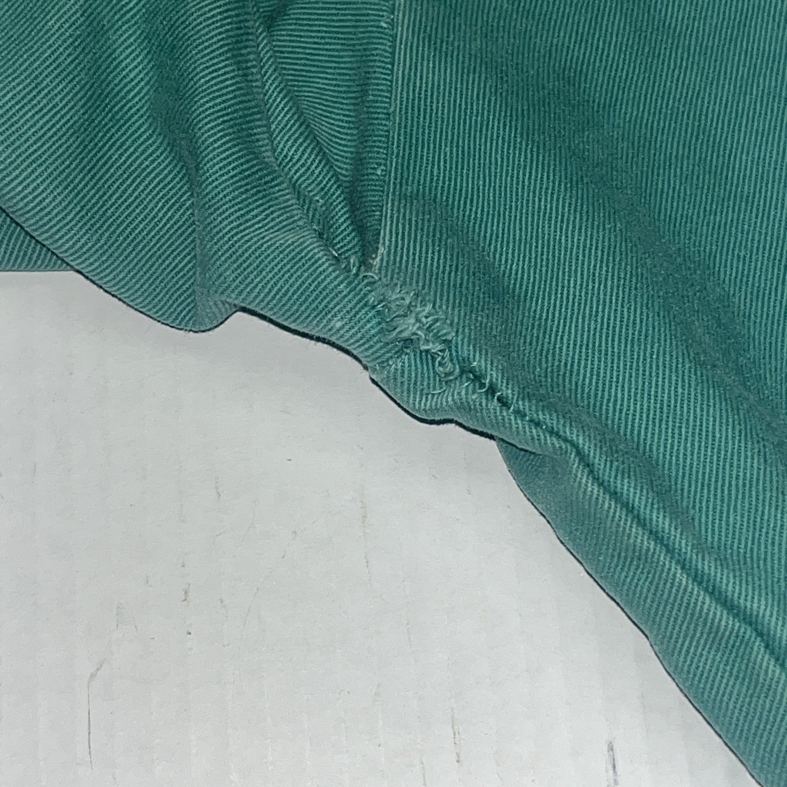 Vintage French Jacket Adult Men’s XL Green Chore Workwear Utility Canvas Foundry