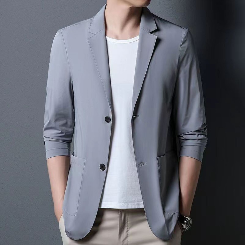 Elegant Men for Slim for Fit for Wedding Party Dress Business Work for blazer