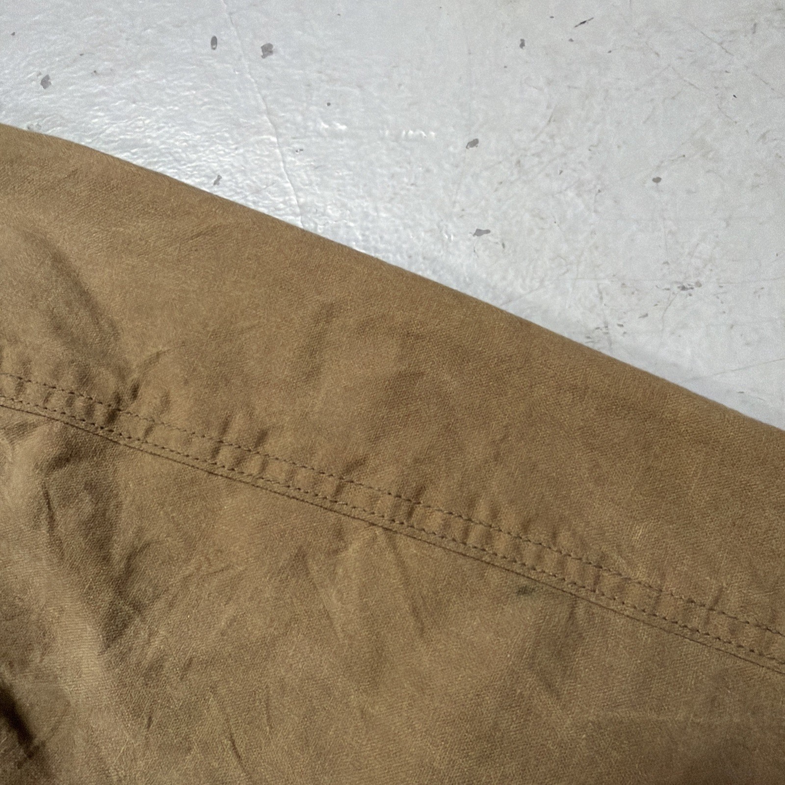 Flint & Tinder Waxed Trucker Work Jacket Lined Made In USA L $328