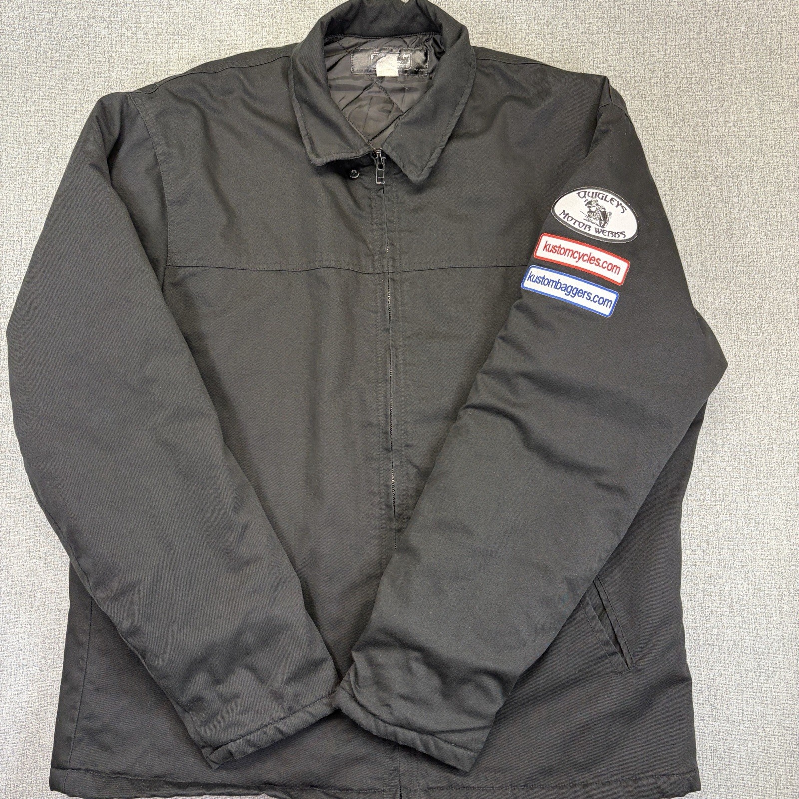 Klock Werks Custom Cycles Throttle Threads Motorcycle Jacket Mens 2XL SoDak