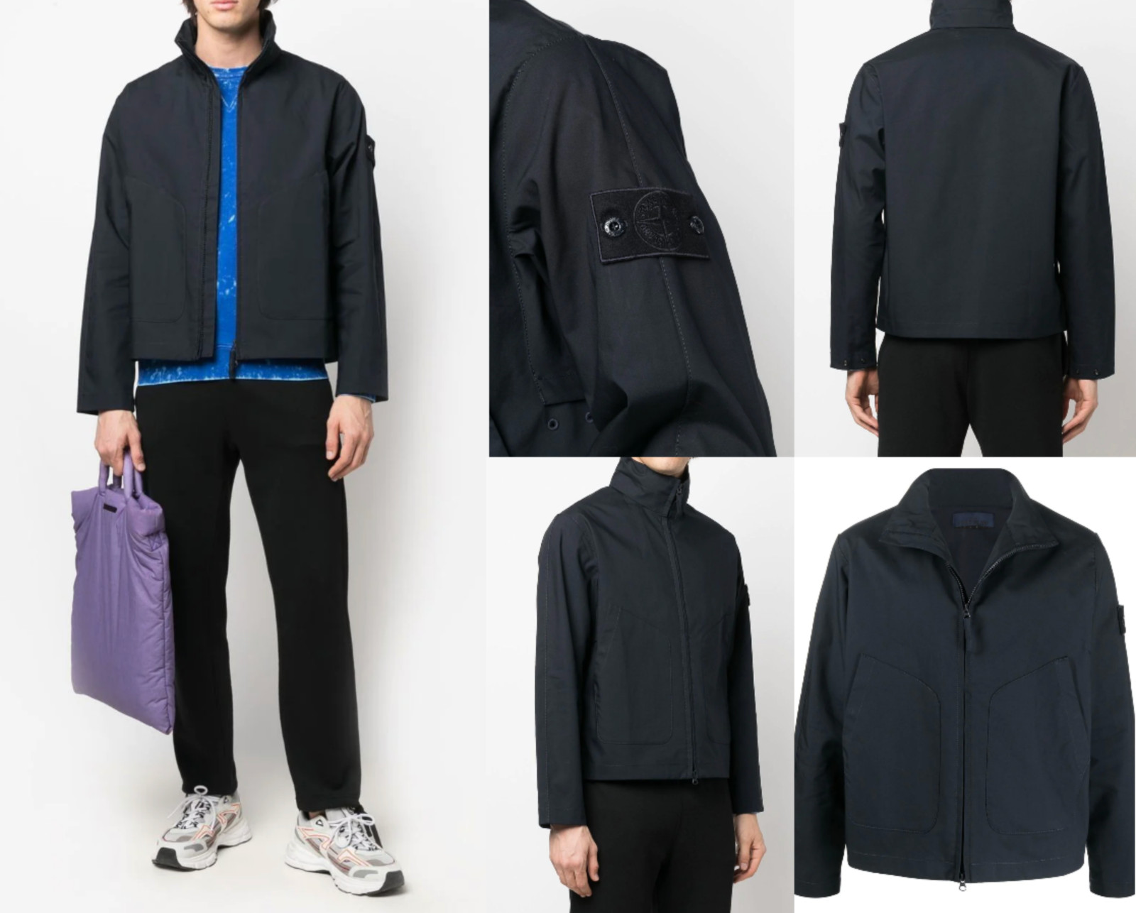 Stone Island 422F1 Mac Supima® 2L Ghost Piece Jacket Coat Parka Jacket 3XL